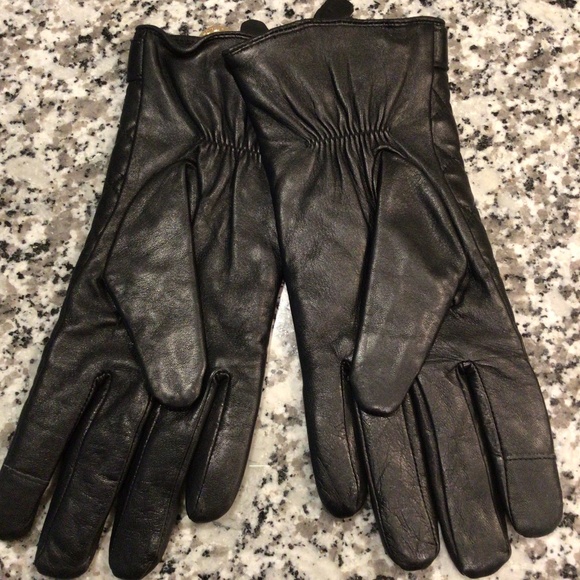 Michael Kors Leather Gloves - Picture 4 of 9